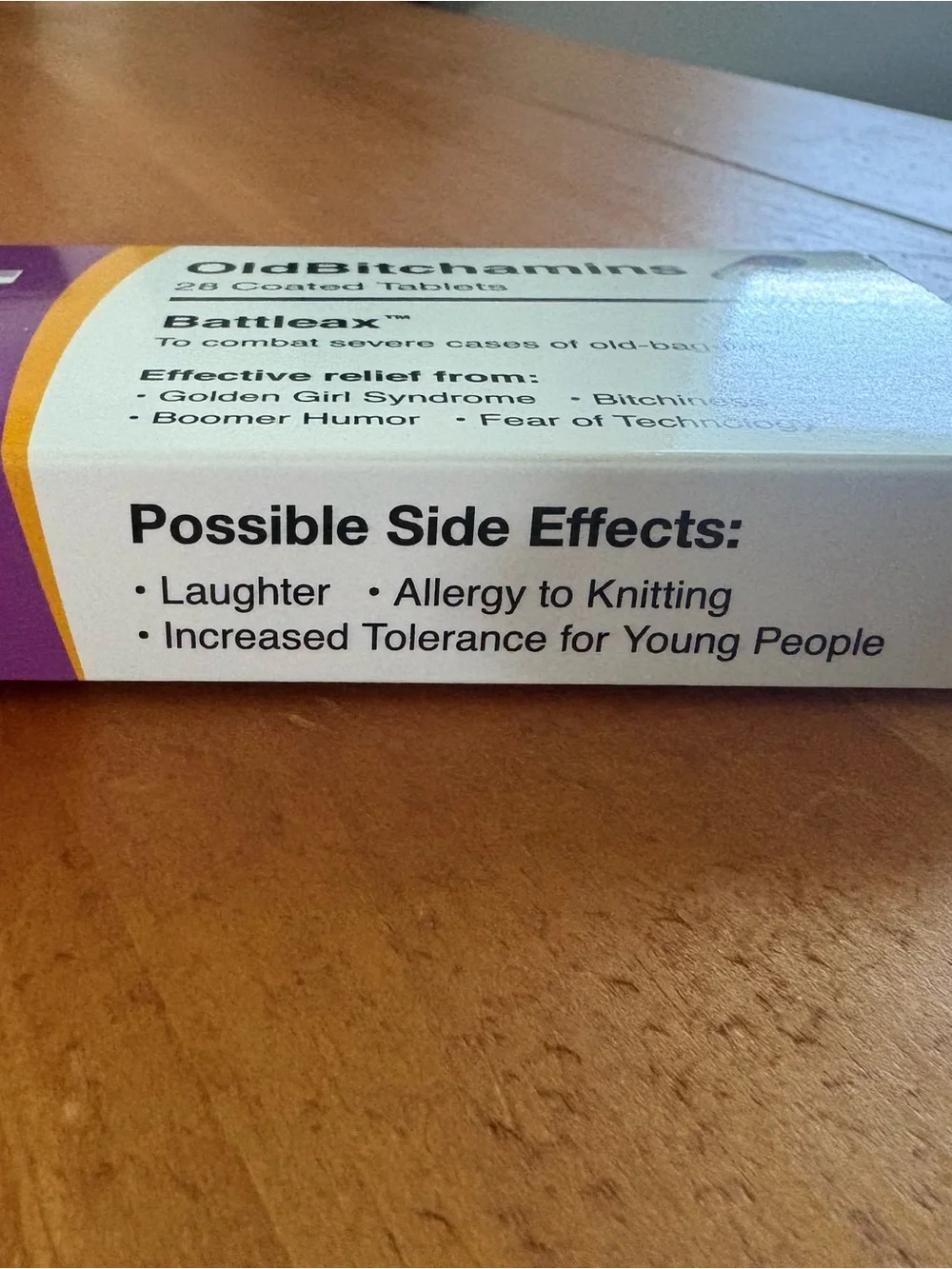 OldBitchamins 28 Coated Tablets Battleax, Gift, Brand New